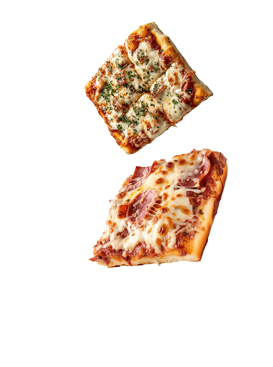 Detroit style pizza